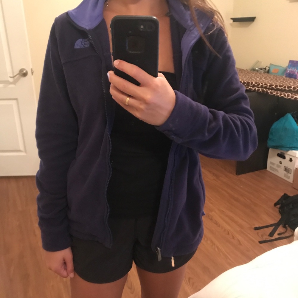 North Face zip-up Fleece